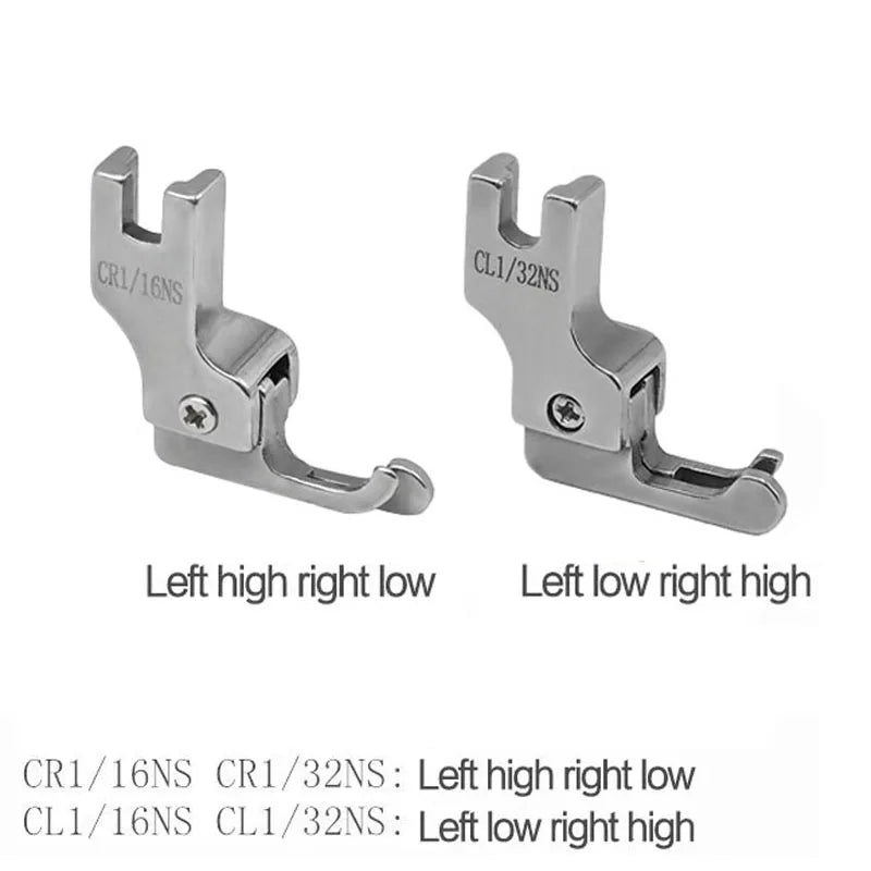 Materialsc  Sewing Machine Left/Right Edge Guide Presser Foot