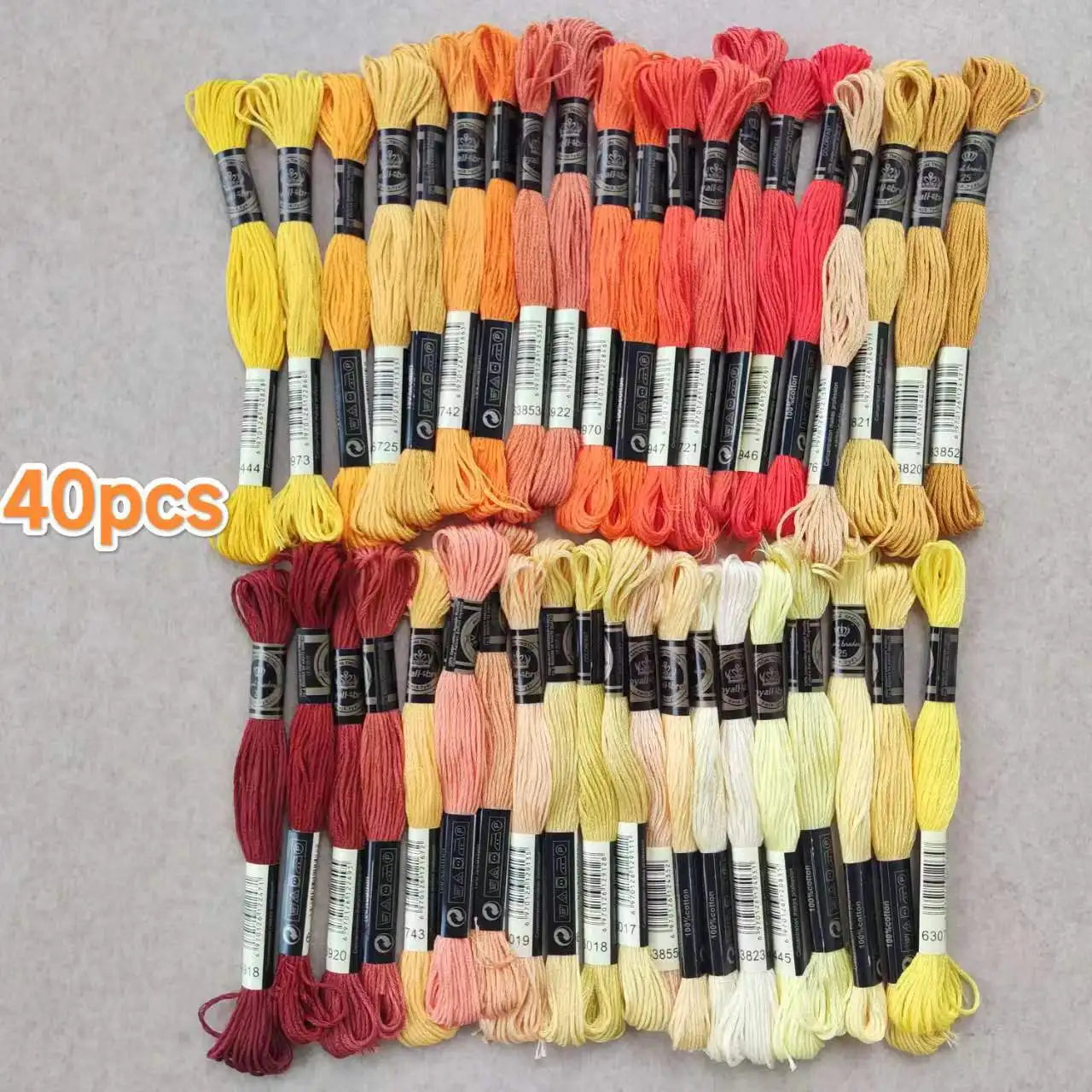 High Quality Cross stitch Floss Embroidery thread ,447 color
