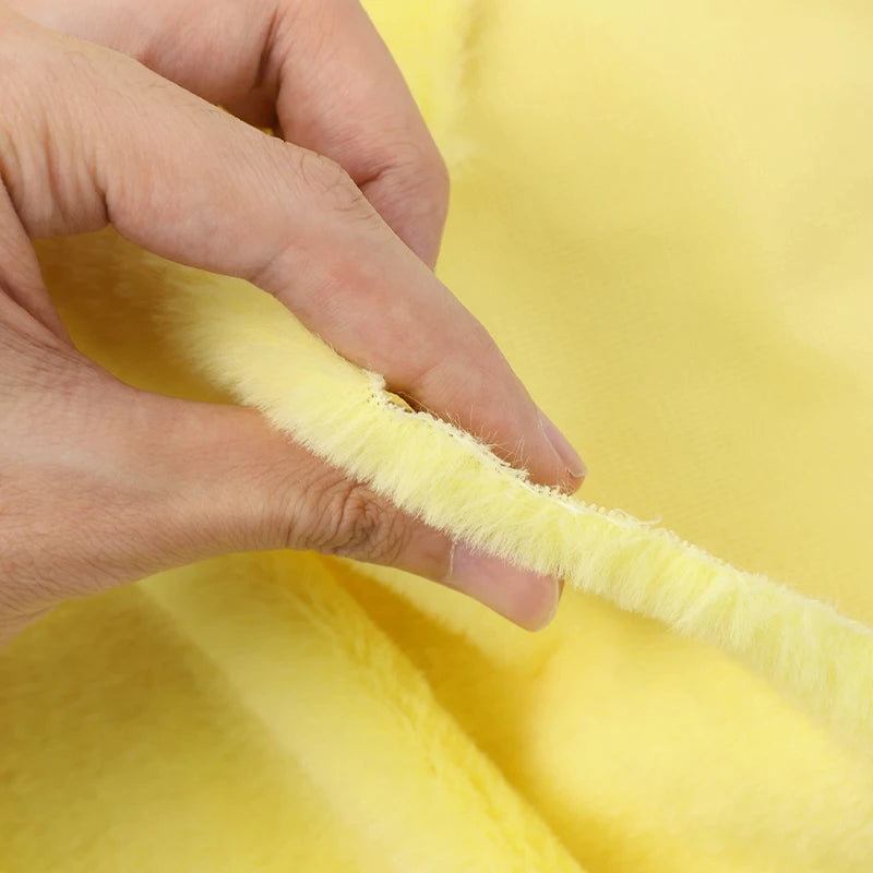 Rabbit Fur Fabric Soft Short Plush.