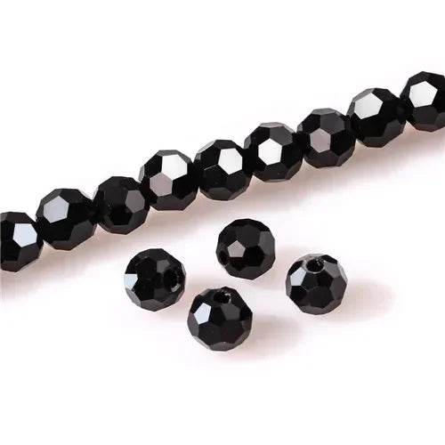 Round Spacer Glass Beads For Jewelry Making DIY Accessories