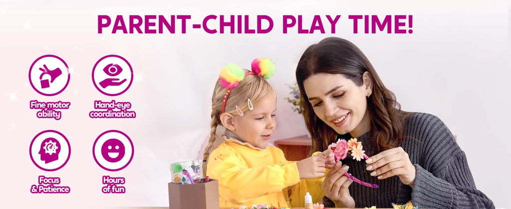 Headband Making Kit for Girls Kids Headbands DIY