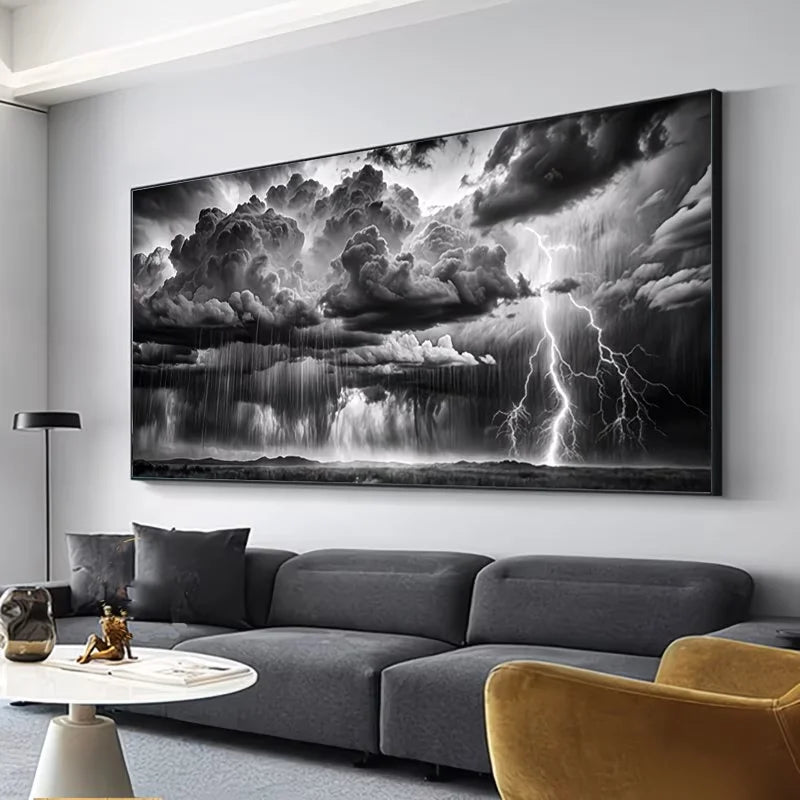 DIY Diamond Painting Lightning Storm Landscape New Arrival Cross Stitch Kits Embroidery Full Diamond Mosaic Rhinestone Wall Art