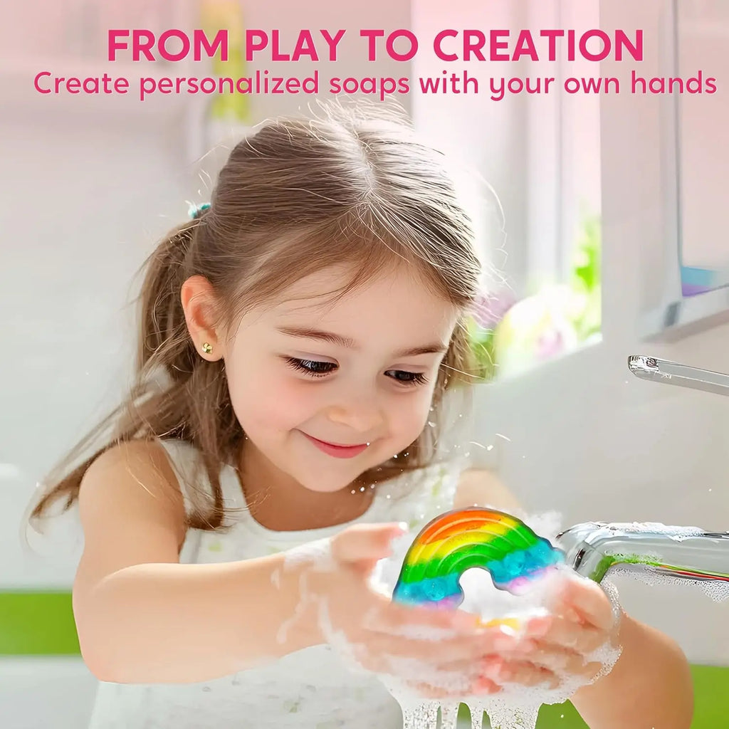 Unicorn Soap Making Kit Girl Crafts DIY Project for Kids Birthday Chirstmas Gift