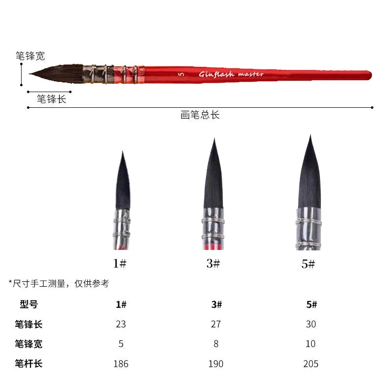 50/90 Color Solid Watercolor Paint Set , Metal Box