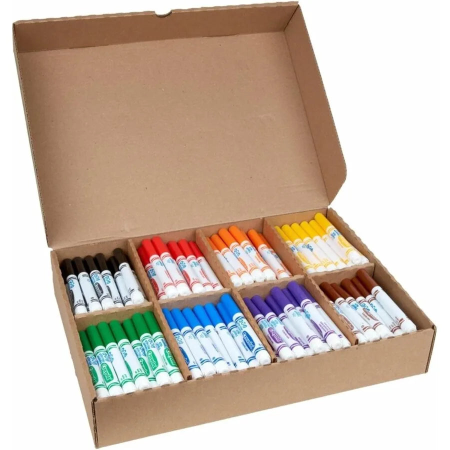 Washable Markers - 200ct Bulfor 8 Assorted Colors