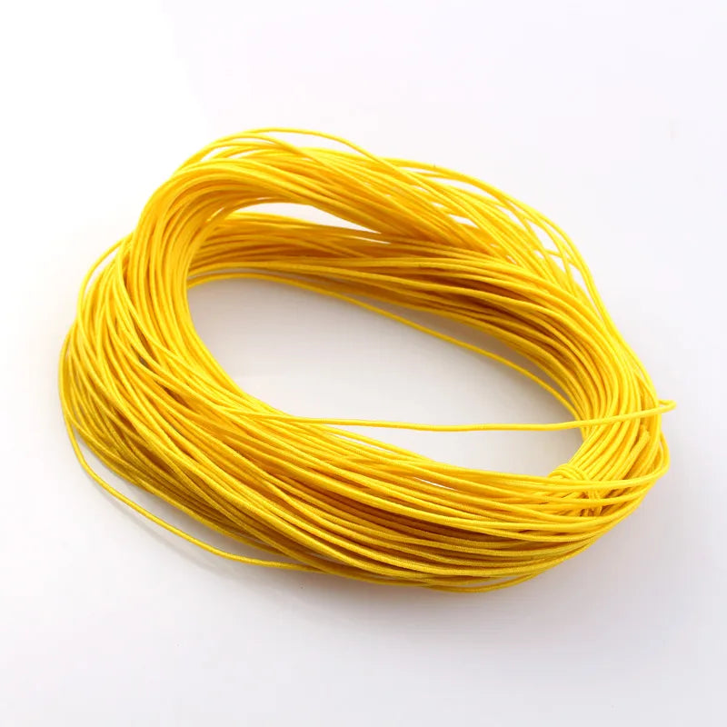Braided Elastic Cord Beading Threads Stretch String  Crafting Cords