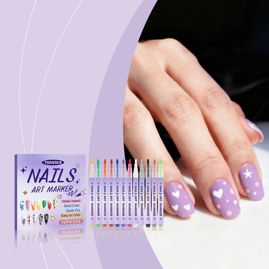 Nail Acrylic Graffiti Pen Drying Acrylic Paint Markers