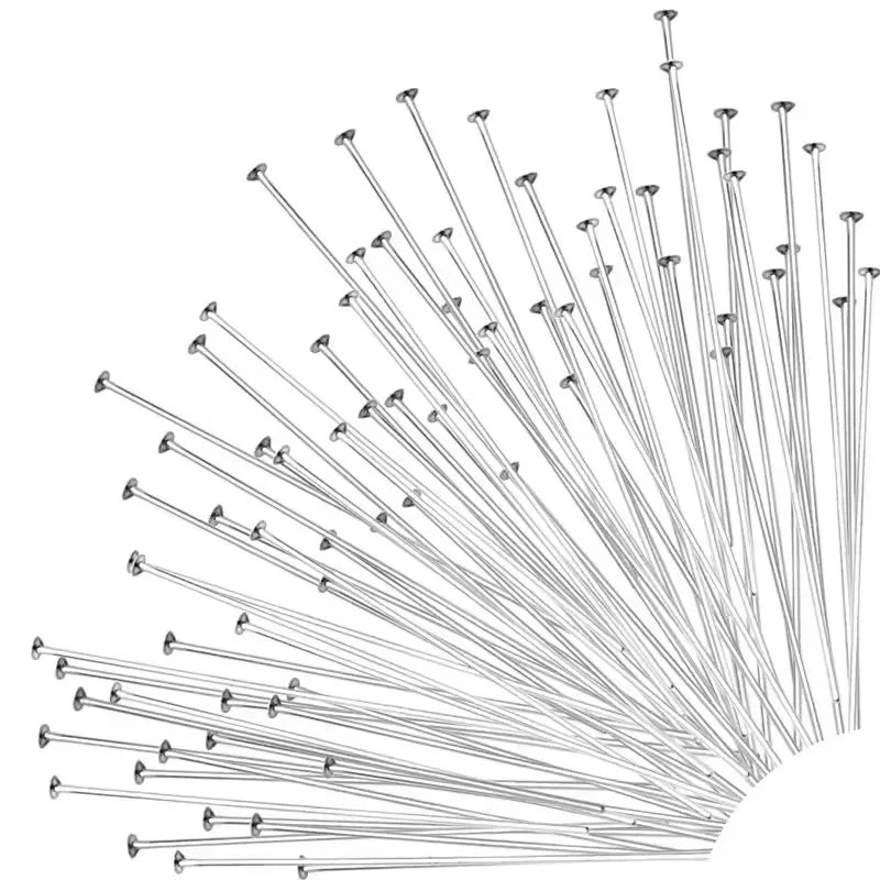 20/25/30/40/50mm Stainless Steel Flat Head Pins Earrings