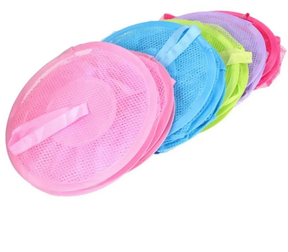 Net Hanging Multi-layer Storage Hanging Cage Cylindrica, Kid Toy , crafts Basket