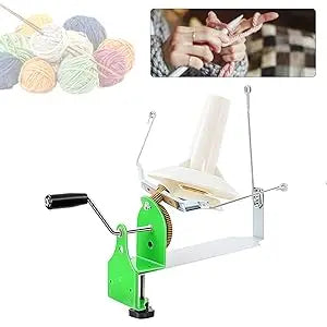 Large Capacity Yarn Winder, Hand Operated Yarn Baller