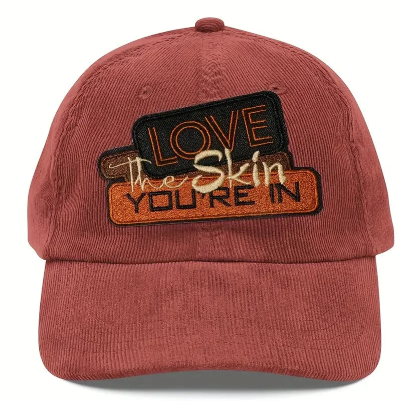 5PCS Love the Skin You're in Embroidered Patch, Inspiring .