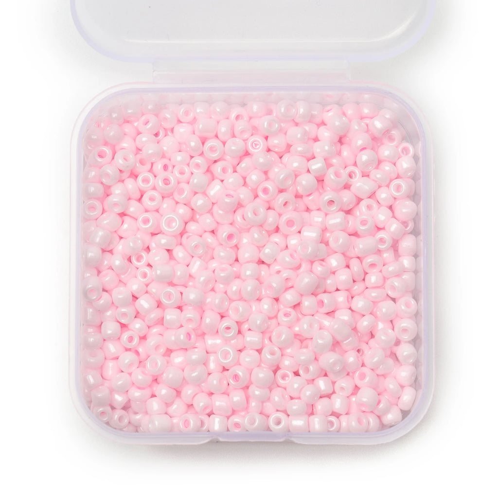 1000pcs/box 3mm Czech Glass Seed Beads Colorful Round Loose Bead for DIY Earrings Bracelet Jewelry Making Accessories