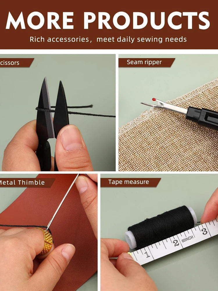 47Pcs Heavy Duty Sewing Kit