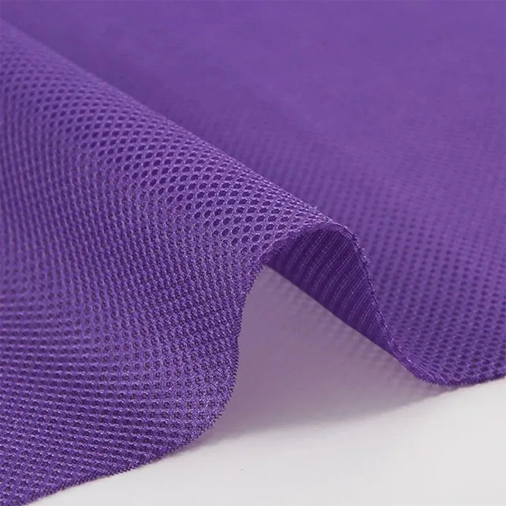 Breathable 3D Mesh Fabric Air Layer Solid Color
