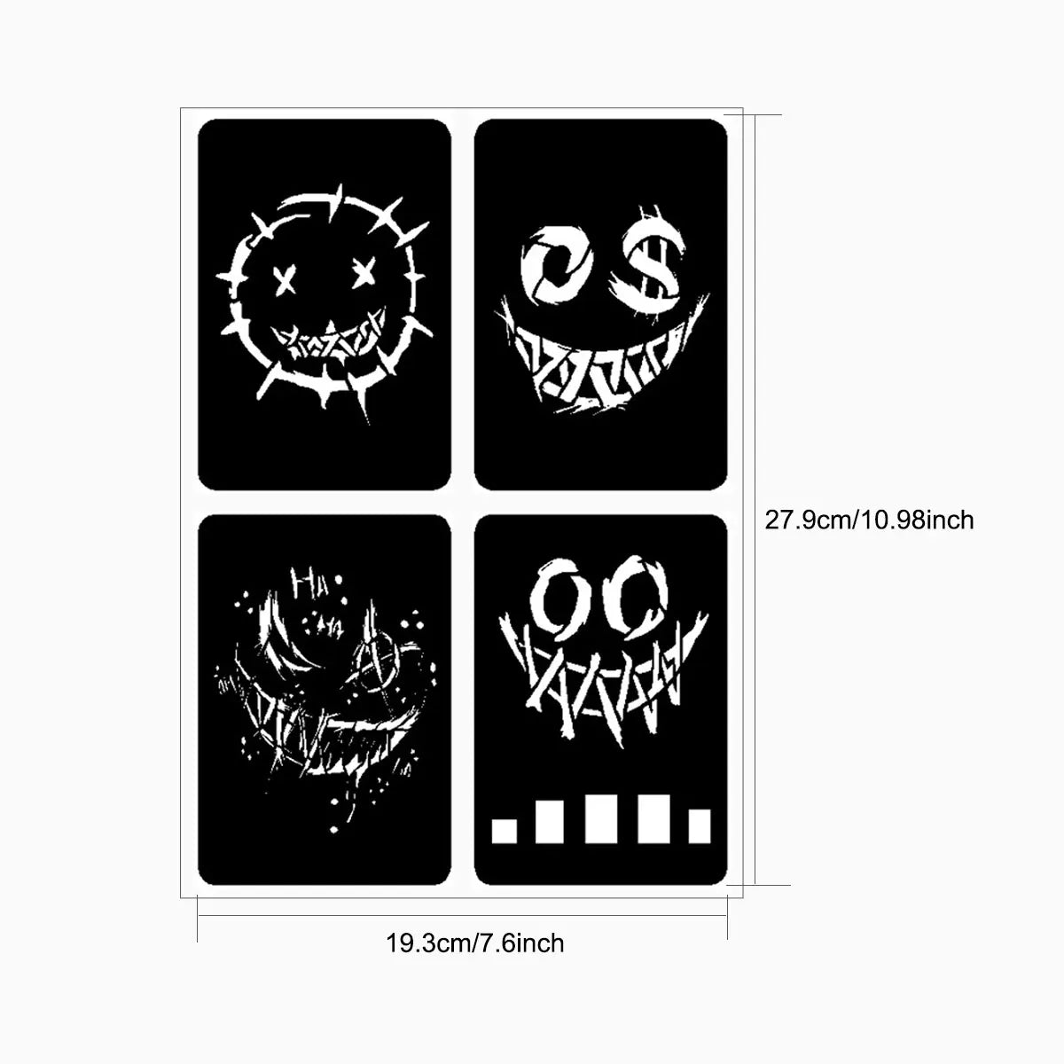 Tattoo Stencil Templates  Spray-On Diamond Glitter, Freehand Tattoo Juice Ink, DIY Body Painting Tattoos
