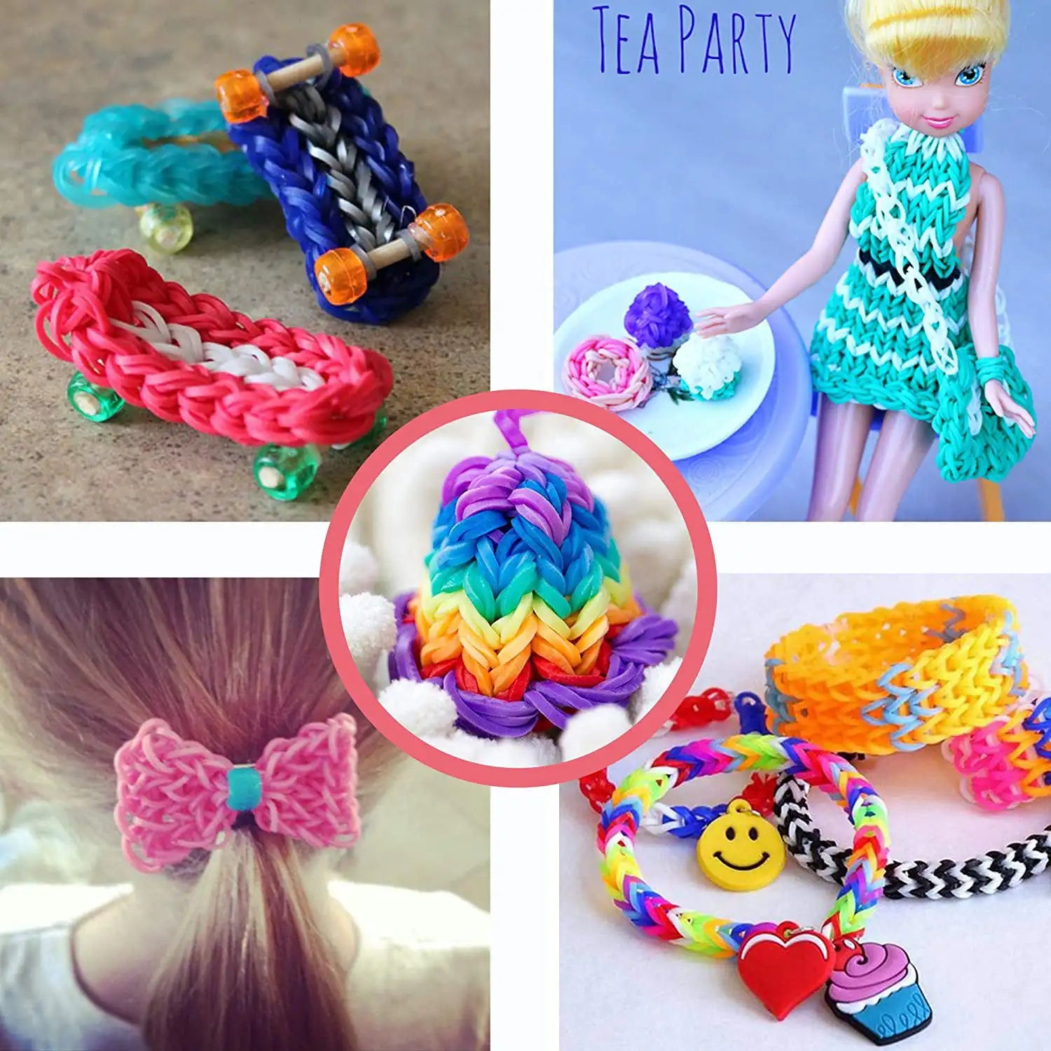 4500+ Rubber Band Bracelet Making Kit, Friendship Bracelets Making Kit Gifts