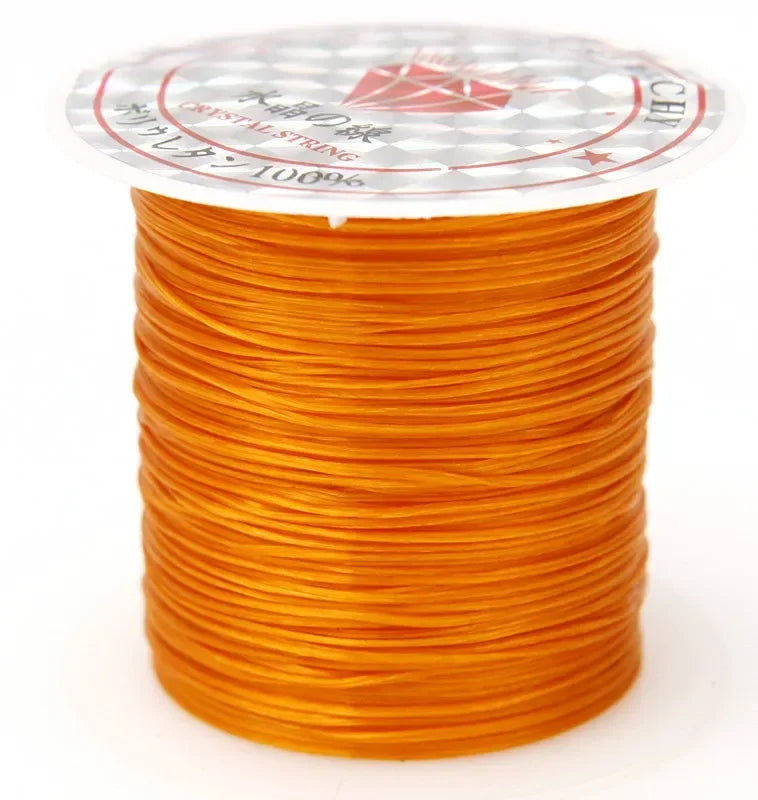 10M/Roll Strong Elastic Crystal Beading Cord for Bracelets Stretch Thread