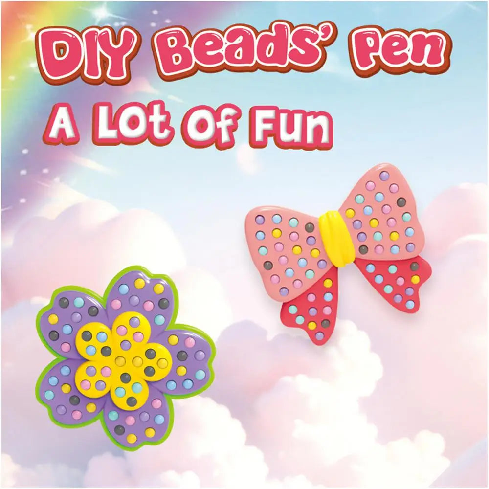Bead Painting Kit for Kid Art Crafts & Cartoon Kit for Children