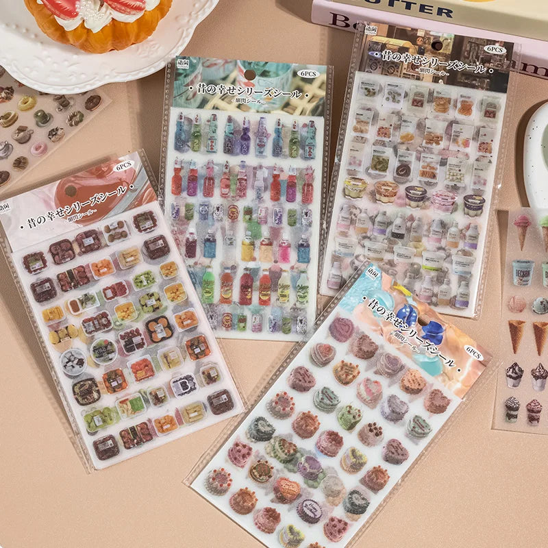 Waterproof Durable Sticker Book DIY Handbook , Decoration