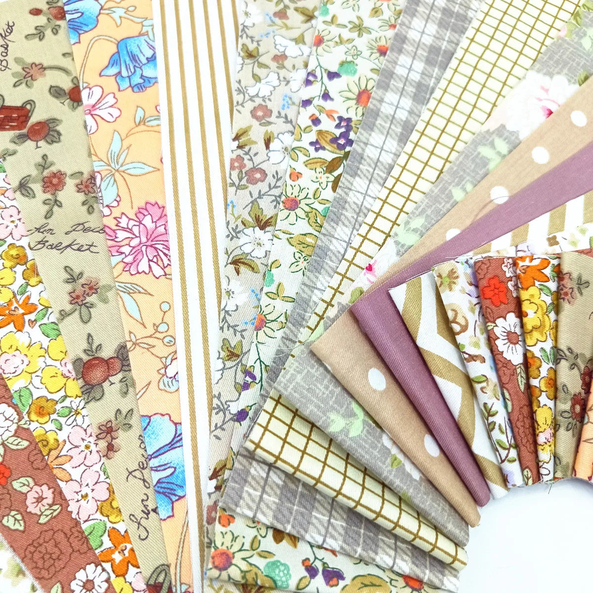 Colorful Printed Precuts Fabric Jelly Rolls Sewing Material Cotton Strip DIY Cotton Patchwork Strips