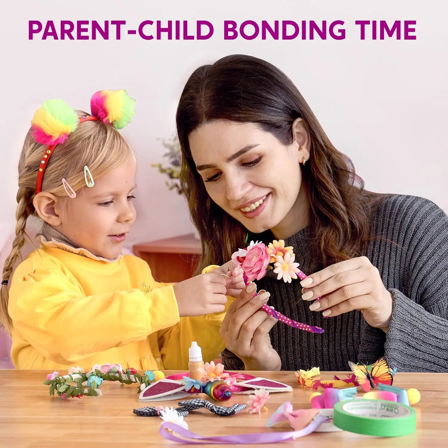 Headband Making Kit for Girls Kids Headbands DIY