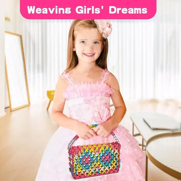 DIY Toys Puzzle Creative Ribbon Woven Hand Ropes