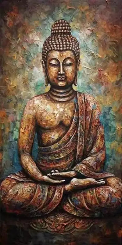Abstract Buddha Large Size DIY Diamond Painting New Collection.