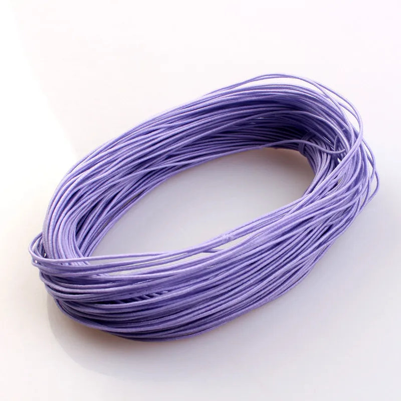 Braided Elastic Cord Beading Threads Stretch String  Crafting Cords