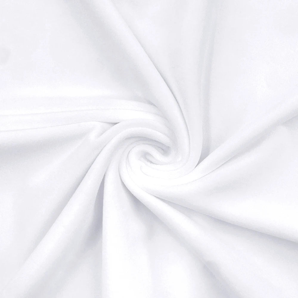 2024 Small Size 50x50cm Squishy Mochi Stetch Minky Fabric 95% Polyester 5% Spandex Stretch 4 Side Plush Fabric For Diy SewingToy