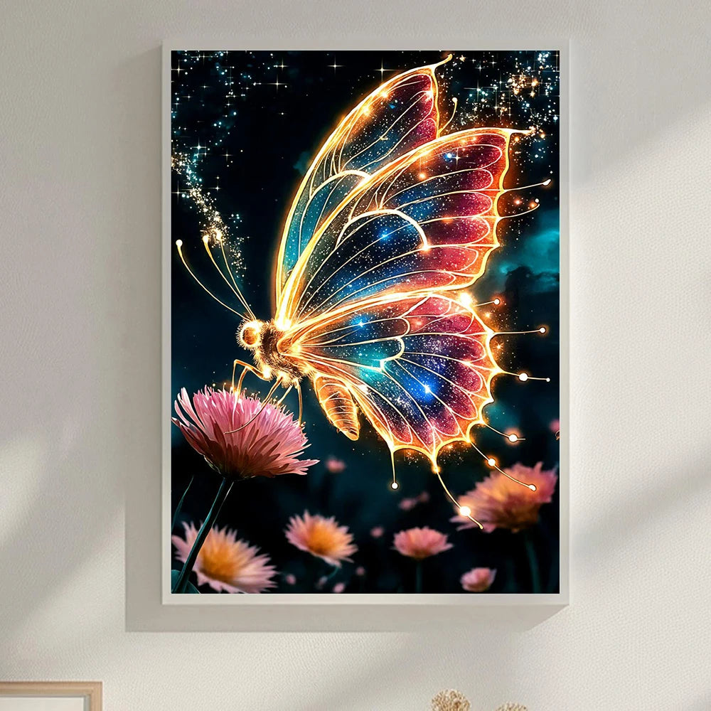 6 Kinds Of Patterns Scenery Animals Diamond Painting Art Kits 5D