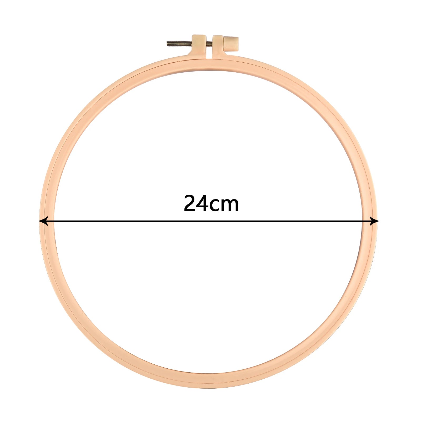 Round Wooden  Embroidery Hoop Rings For DIY Cross Stitch