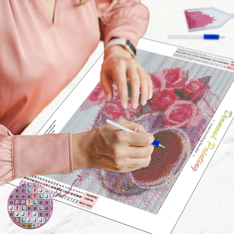 CHENISTORY Photo Custom Diamond Painting 5D Full Square Diamond Embroidery Picture Rhinestone Cross Stitch Kit Mosaic Home Decor