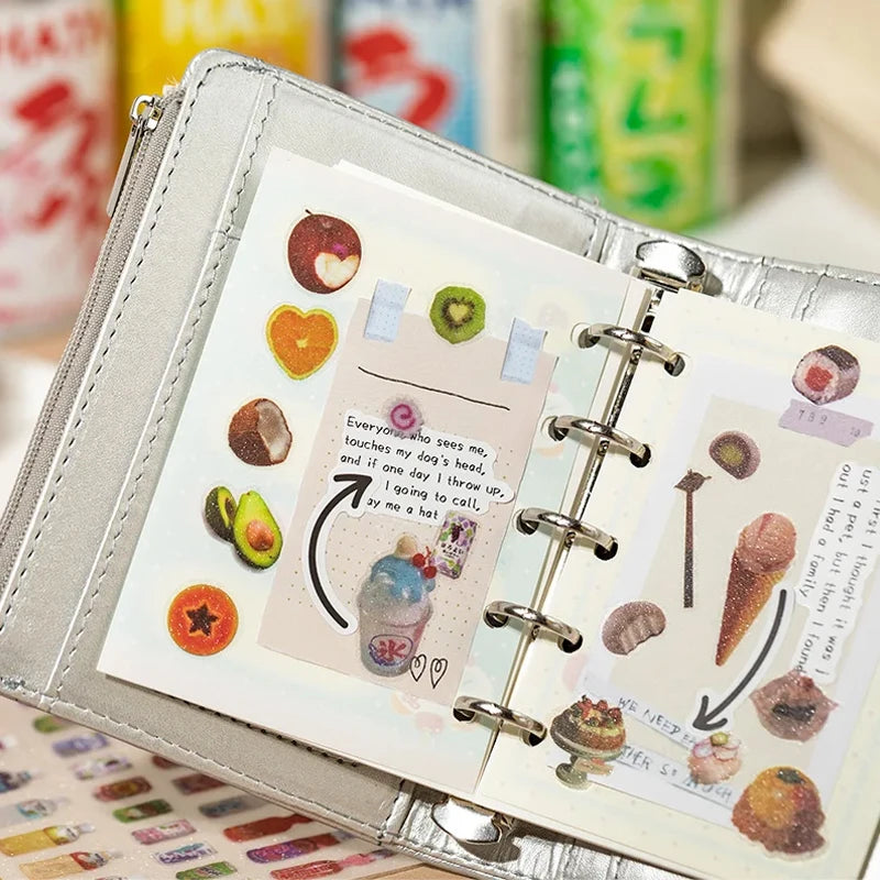 Waterproof Durable Sticker Book DIY Handbook , Decoration