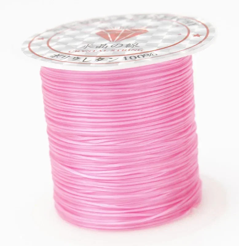 10M/Roll Strong Elastic Crystal Beading Cord for Bracelets Stretch Thread
