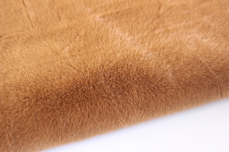 Plush Encryption Thickening fabric solid Solf Atrtificial