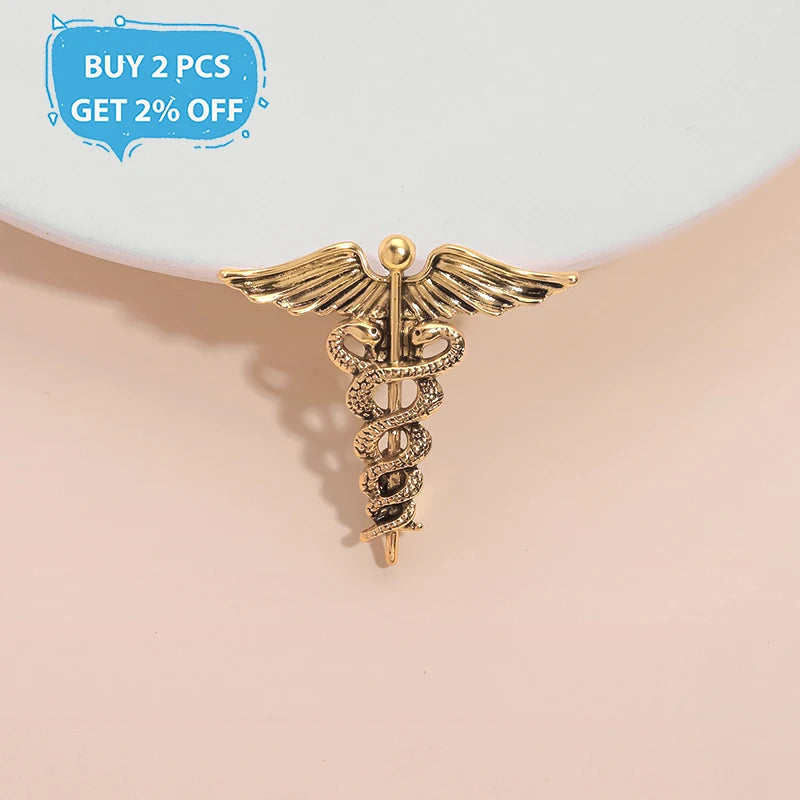 Custom Medicine Symbol Brooches Lapel Badges  Animal Jewelry Gift for Doctor Nurse Friends
