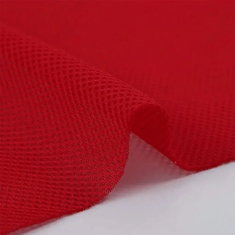 Breathable 3D Mesh Fabric Air Layer Solid Color