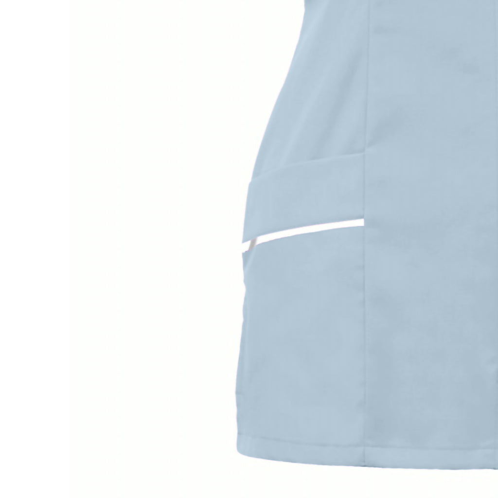 Women Nurses Uniform Clinic Care Clothing T-Shirt Summer Ladies Lapel Short Sleeve Scrubs Tops Work Wear Nursing Uniforms