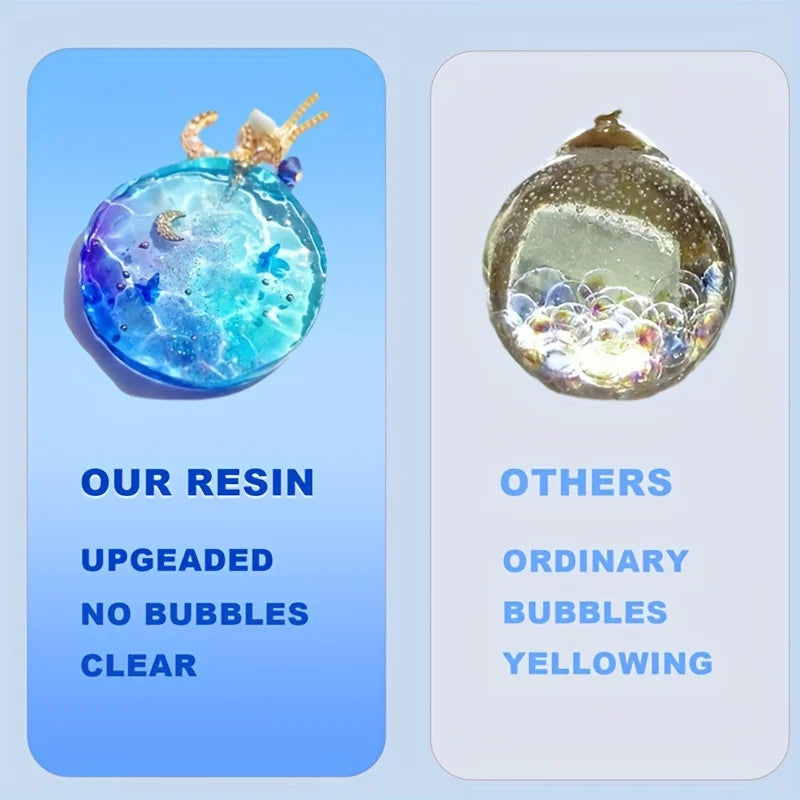 500g UV Resin Clear, Hard, Epoxy ,Premixed, For Craft Jewelry