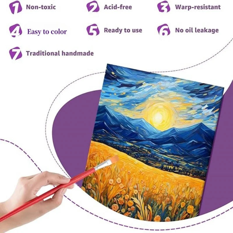 6pcs Canvas Board For Painting Cotton Blank Primed White