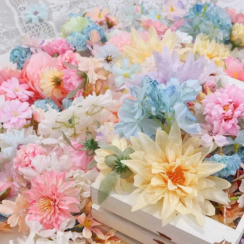 20Pcs Multiple Mix  Wreath Home Decoration Bride Clothing DIY Craft Gifts Decoration