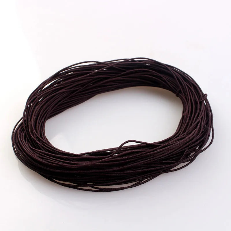 Braided Elastic Cord Beading Threads Stretch String  Crafting Cords