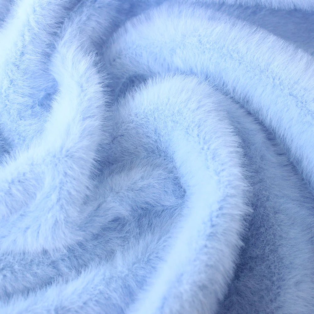 Plush Encryption Thickening fabric solid Solf Atrtificial
