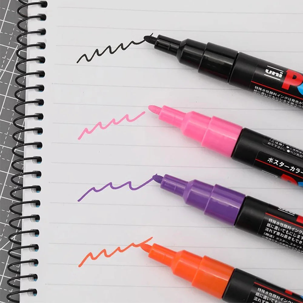 15Colors Marker Pen Set, Acrylic POP Poster, Pen/Graffiti