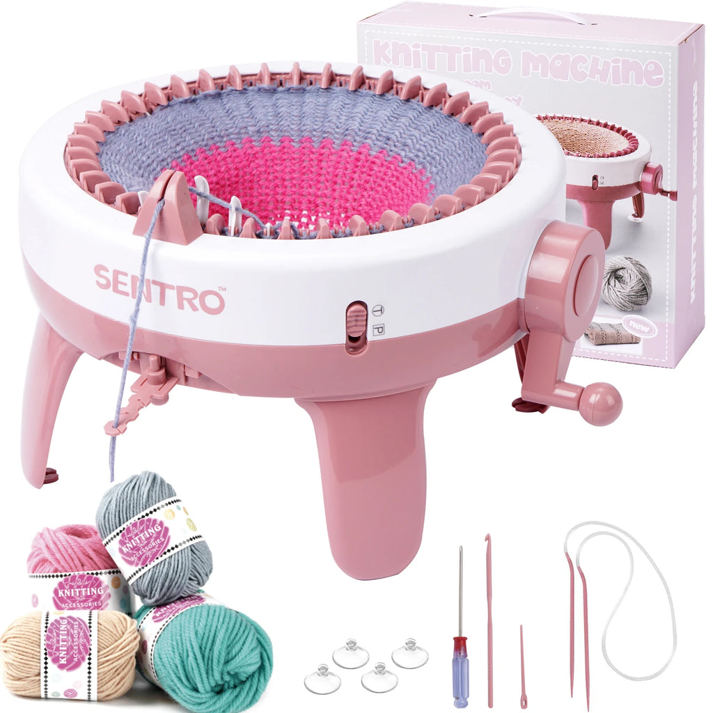 40 Needle cranked knitting machine Smart Knit Loom Machine , Manual