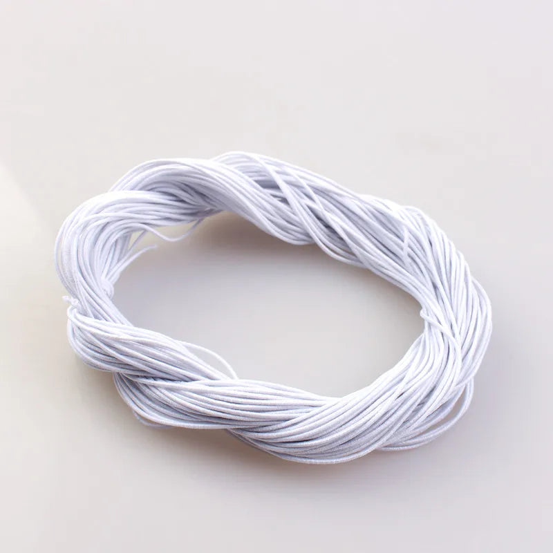 Braided Elastic Cord Beading Threads Stretch String  Crafting Cords
