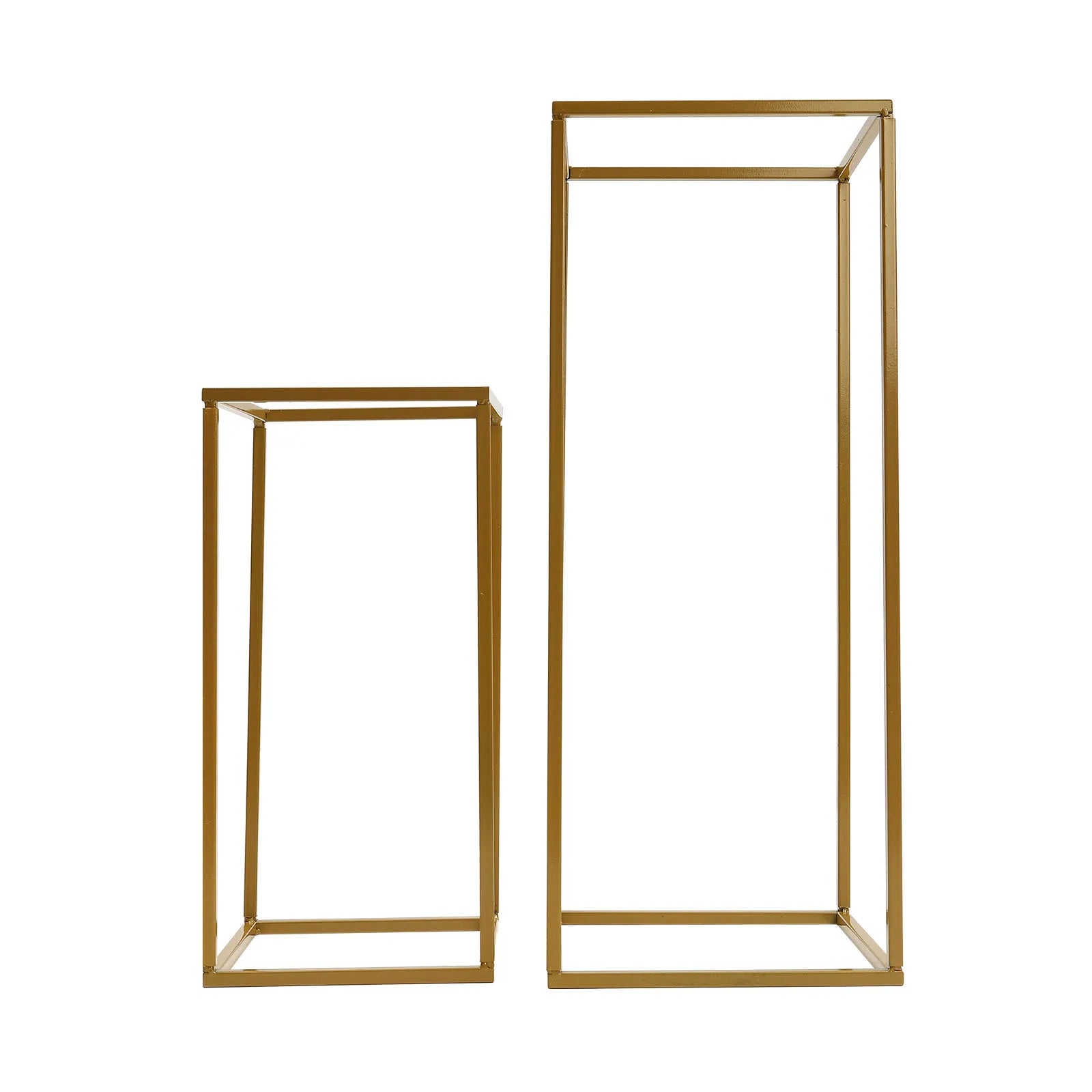 4 Piece Gold 
Flower Stand Set  Tall  DIY Decoration Holder