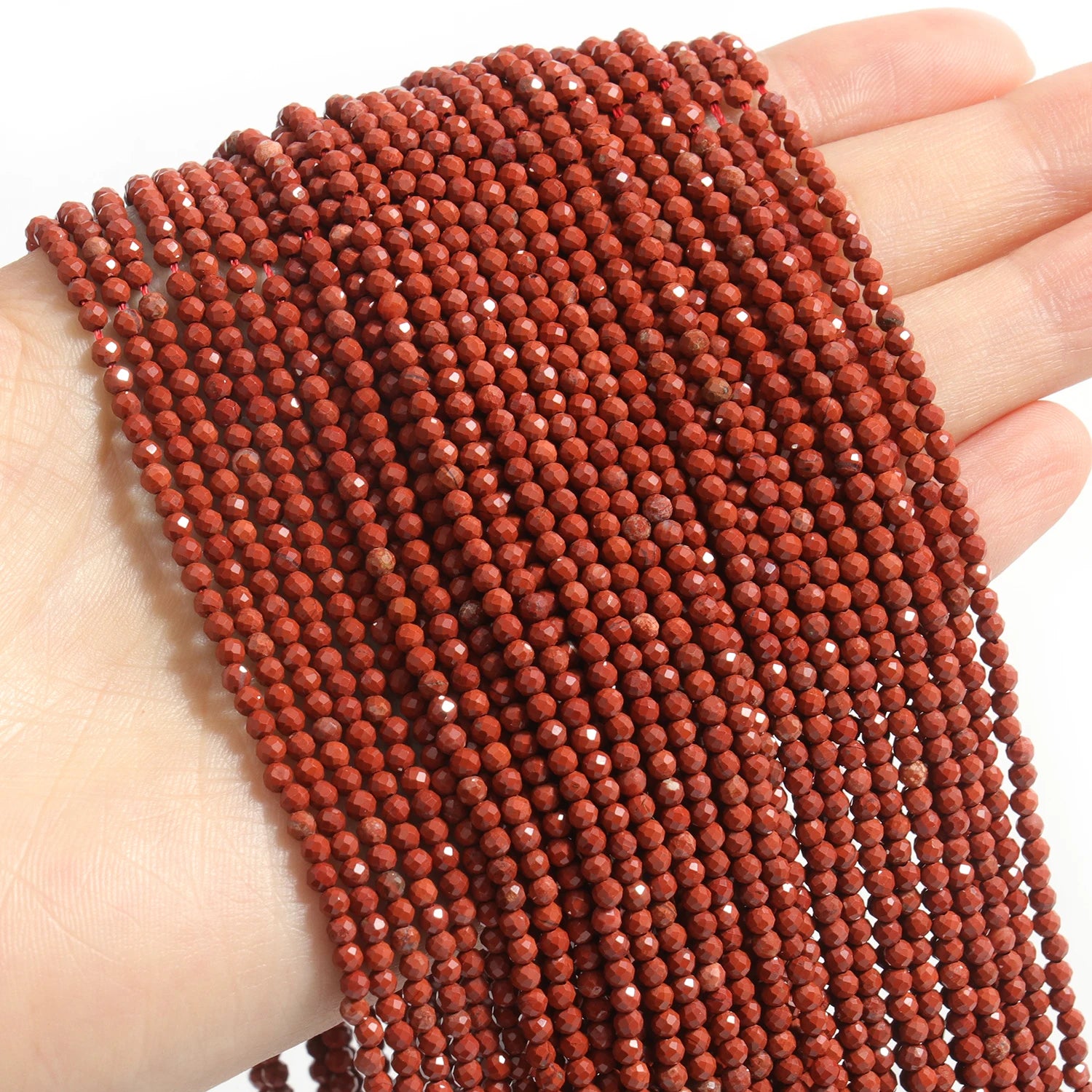 Faceted Natural Stone Beads Faceted Amazonite Aquamarine Opal Labradorite Loose Spacer Bead