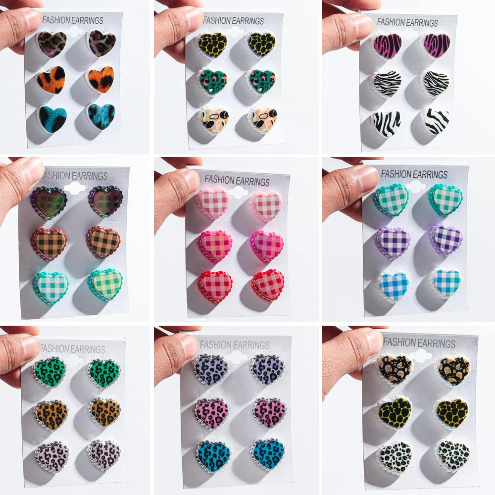 10pcs Love Heart Spacer Loose Beads Charms for DIY Bracelet Necklace Earring Jewelry Accessories