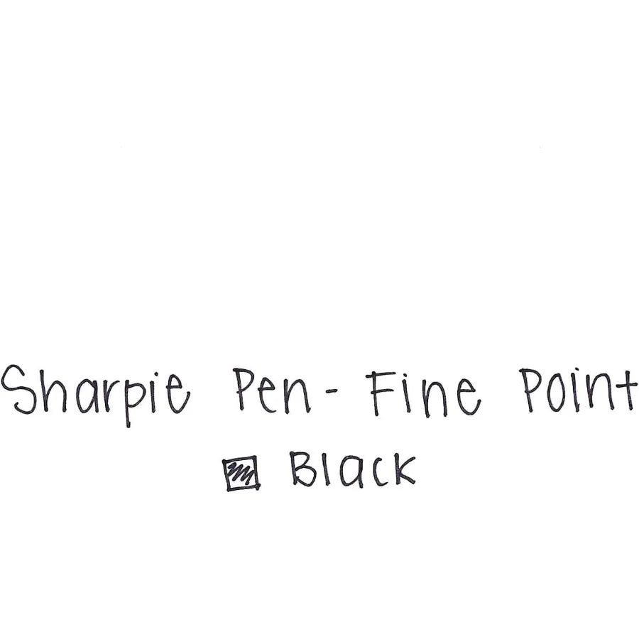 Sharpie Felt Tip Pens Fine Tip Markers for Journaling Art Drawing and Detailed Writing on Various Surfaces Bla